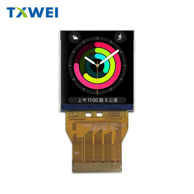 Interfaz RGB cuadrada de 1,54 pulgadas 320 * 320 pantalla LCD de tamaño pequeño 700 nits