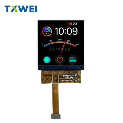 1.54 pulgadas pantalla cuadrada MIPI interfaz 320 * 320TFT dispositivo portátil pantalla LCD