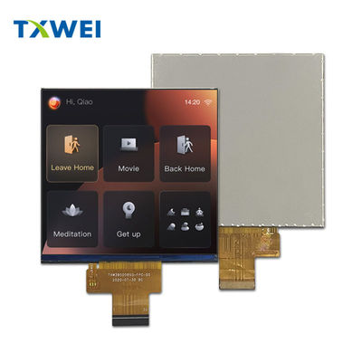 3.95 pulgadas 480 * 480 Cuadrado TFT Display 400 nits Modulo LCD TFT de alto brillo