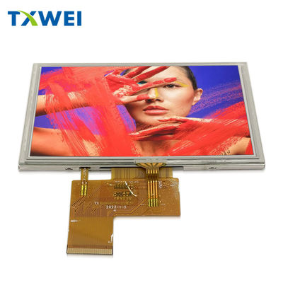 Alto brillo 550 nits Panel LCD IPS 800x480 Pantalla LCD TFT de 5 pulgadas
