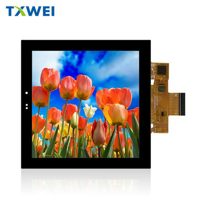 3.95 pulgadas 720 * 720 cuadrado módulo TFT LCD 86 panel de pantalla con interruptor inteligente