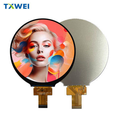 4.0 pulgadas TFT pantalla circular a todo color interfaz MIPI a todo color TFT pantalla LCD 450cd/M2