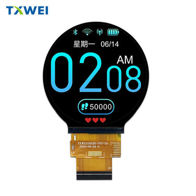 Pantalla LCD TFT redonda de 480*480 puntos con interfaz RGB de 18 bits ST7701S