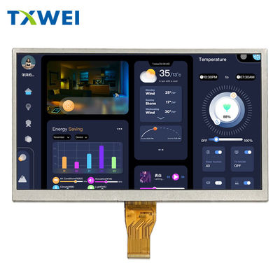 10Pantalla LCD TFT de 1024*600 pulgadas con interfaz LVDS para pantalla de navegación de automóviles