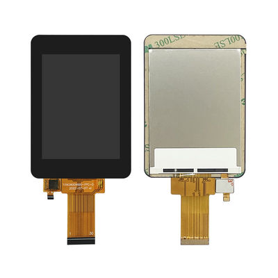 Interfaz MIPI de tamaño pequeño de 2,8 pulgadas 400cd/m2 IP240*320 panel de visualización TFT LCD de resolución