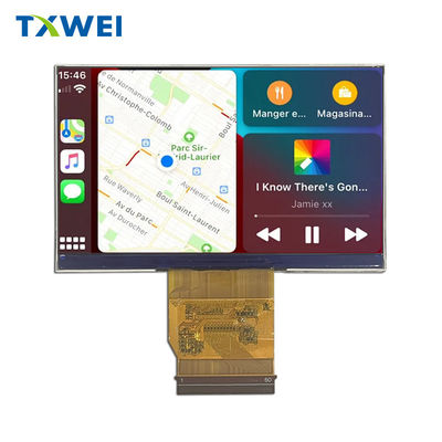 4Pantalla LCD de 5 pulgadas 1920x1080 con alto brillo 1700-2500nits e interfaz LVDS