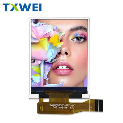 Pantalla de pantalla LCD de 2 pulgadas 176 * 220 Panel de pantalla de tamaño pequeño 300 nits con interfaz SPI