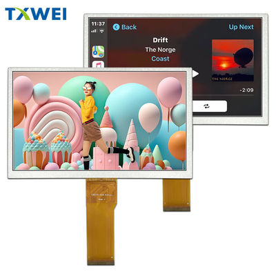 Pantalla TFT LCD de 7 pulgadas 1024 * 600 puntos interfaz RGB de 50 pines HX8282A11 pantalla táctil personalizada