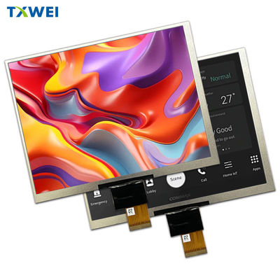 8 pulgadas de pantalla IPS LCD 40Pin LVDS 1024 * 768 control industrial de automóviles pantalla médica