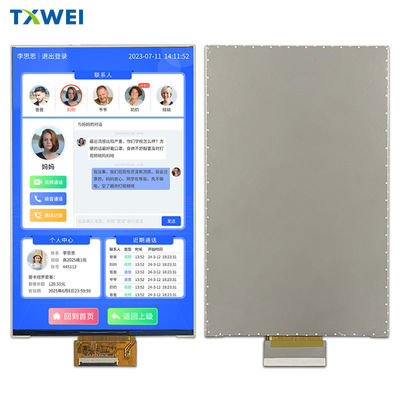 800 * 1280 LVDS IPS Control Industrial Pantalla LCD de 8 pulgadas Pantalla secundaria con función táctil
