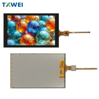 Pantalla LCD TFT de 7 pulgadas 800*1280 Brillo 350cd/m2 Panel de visualización de control de acceso de seguridad