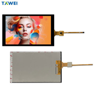 7 pulgadas 800*1280 LVDS TFT LCD con CTP, PCAP pantalla táctil 7 pulgadas IPS