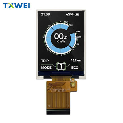 2.4 pulgadas 240*320 luminosidad 450cd/m2 grabador de conducción pantalla TFT LCD