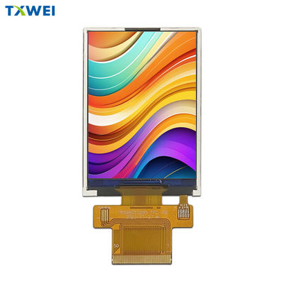 2.8 pulgadas 40PIN ST7789V 240*320 MCU SPI Interfaz RGB Tft módulo de visualización LCD con y 400cd/m2 grados de lumen