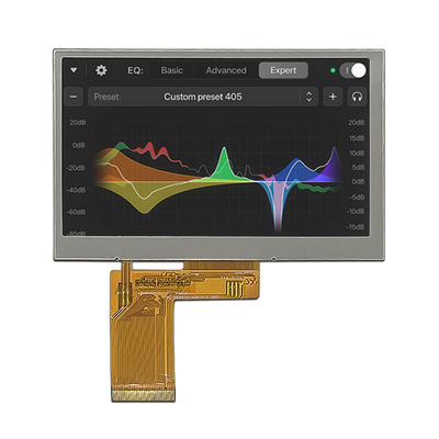 Modulo de visualización de alta luminosidad 4.3 tft ips 480*272 pcap pantalla LCD de 4.3 pulgadas