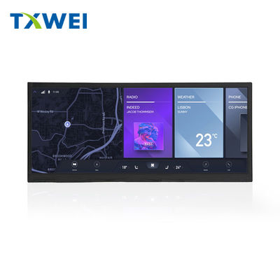 10Display LCD TFT de.25 pulgadas 1920 × 720 píxeles Interfaz LVDS 1000 brillo