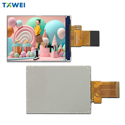 Pantalla de control industrial IPS de 2.0 pulgadas 240 * 320, voltaje de retroiluminación 2.8-3.3V, -20 70C, definición 350, brillo