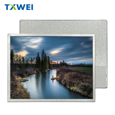 Pantalla LCD de alto brillo y amplia gama de colores, táctil, de 10.4 pulgadas, 1024*768, LVDS, para temperaturas amplias