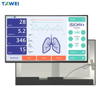 Pantalla LCD de 18.5 pulgadas al por mayor, resolución 1920x1080, brillo 400-2000 nits, LVDS