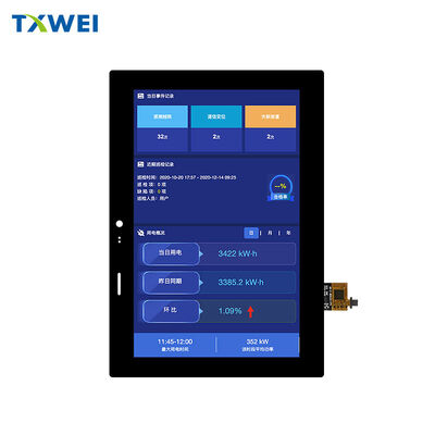 8-inch LCD capacitive touch screen with MIPI interface, resolution of 1200*1920, suitable for security display and industrial control TFT display module