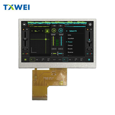 4.3 inch LCD screen 480*272 music effect display RGB interface medical display LCD module